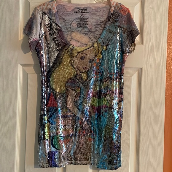 Sequin Alice Shirt - Picture 1 of 4